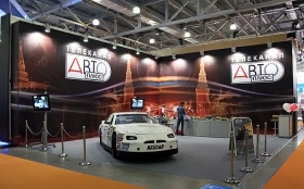 Auto Plus TV Channel Exhibition Stand at ММАС 2012