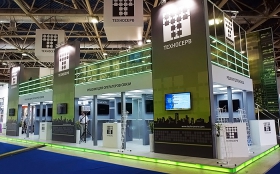 TechnoServ company Exhibition Stand at Sviaz Expocomm 2013