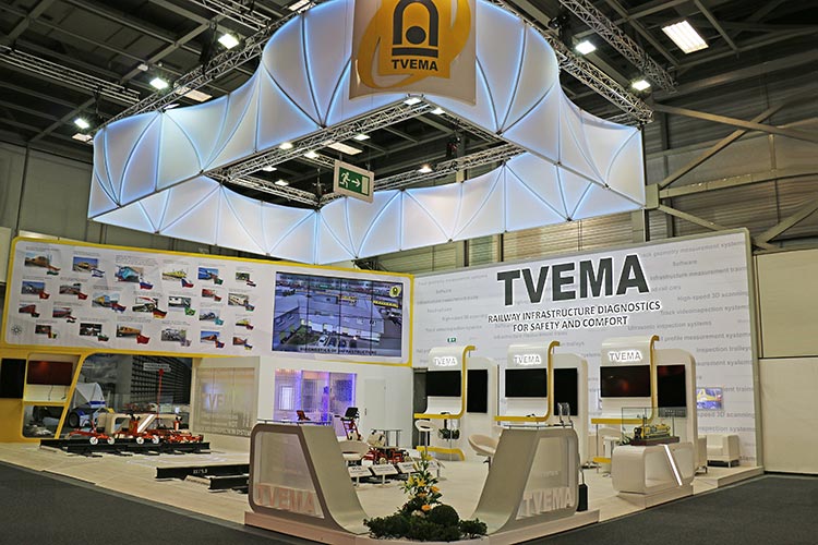 TVEMA exhibition stand at Innotrans 2018