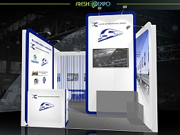Дизайн - проект выставочного стенда «Ассоциации Производителей вагонных систем»