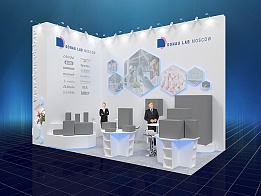 Дизайн - проект выставочного стенда «Donau Lab Moscow» для «Pharmtech & Ingredients» 2017