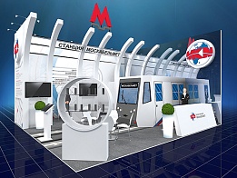 Дизайн - проект выставочного стенда «Москабельмет» на «CABEX» 2018