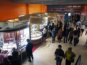 JUNWEX, International jewelry exhibition, took place in Moscow, Russia