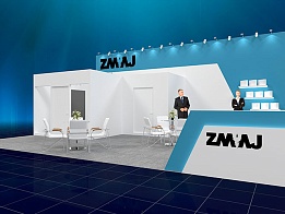 Дизайн - проект выставочного стенда  «ZMAJ» для «Pharmtech & Ingredients» 2017