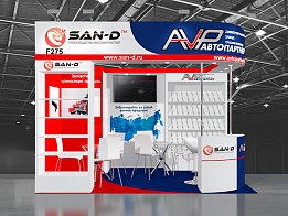 Дизайн - проект выставочного стенда «Димитровградского завода тросов привода Автопартнер»