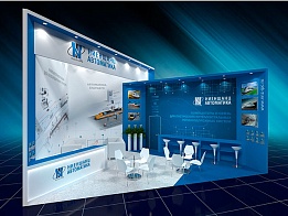Дизайн - проект выставочного стенда «Ниеншанц-Автоматика» на «Expo 1520» 2017