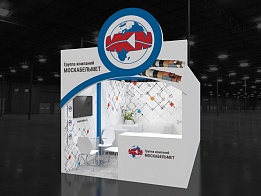 Дизайн - проект выставочного стенда  «Москабельмет» на «Электрические сети России» 2018