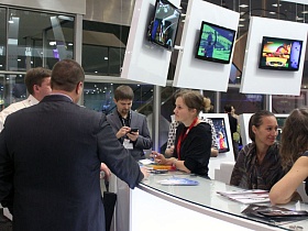 CSTB 2013, the 15th International Exhibition for Television and Telecommunication Technologies, took place in Moscow, Russia