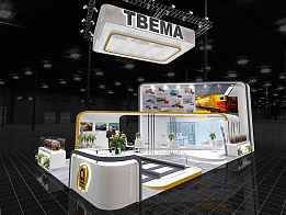 Дизайн - проект выставочного стенда «ТВЕМА» для «Expo 1520» 2017