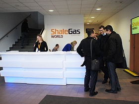  На выставке «Shale Oil & Gas World Europe» специалистами «ФРЕШЭКСПО» была выполнена застройка выставочного стенда для компании «Baker Hughes»