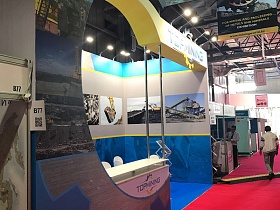 Themed Exhibition Stand in MiningWorld Central Asia in Kazakhstan